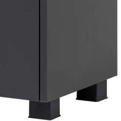 Wohnen Waschbeckenunterschrank in Anthrazit & Wildeiche - Marcius