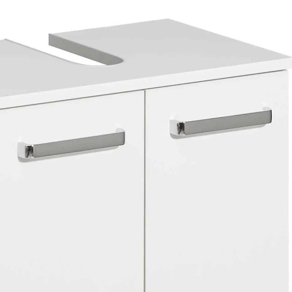 Wohnen Waschbeckenunterschrank in Weiß - Ardin