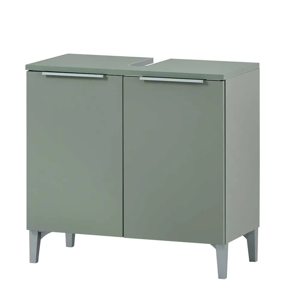 Waschbeckenunterschrank in Graugrün - Liz^Wohnen Sale