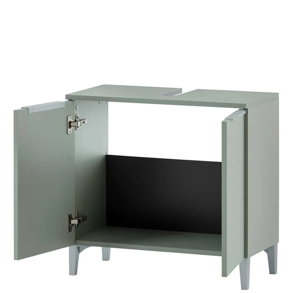 Waschbeckenunterschrank in Graugrün - Liz^Wohnen Sale