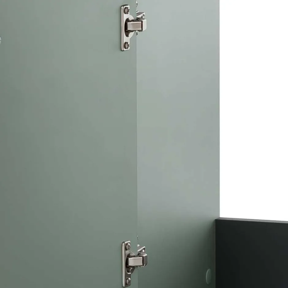 Wohnen Waschbeckenunterschrank in Graugrün - Vilatata