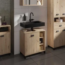 Waschbecken-Unterschrank in Wildeiche - Eleore^Wohnen Sale