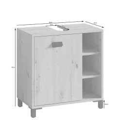 Waschbecken-Unterschrank in Wildeiche - Eleore^Wohnen Sale