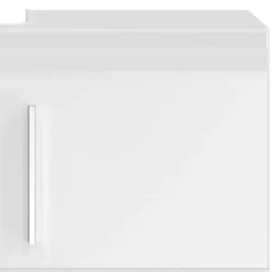 Wohnen Waschbeckenunterschrank in Weiß hochglänzend - Rirua