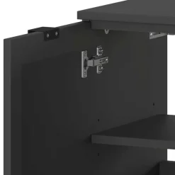 Wohnen Waschbecken-Unterschrank in Dunkelgrau - Quado