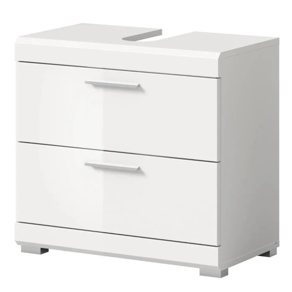 Waschbecken-Unterschrank in Weiß - Henriette^Wohnen