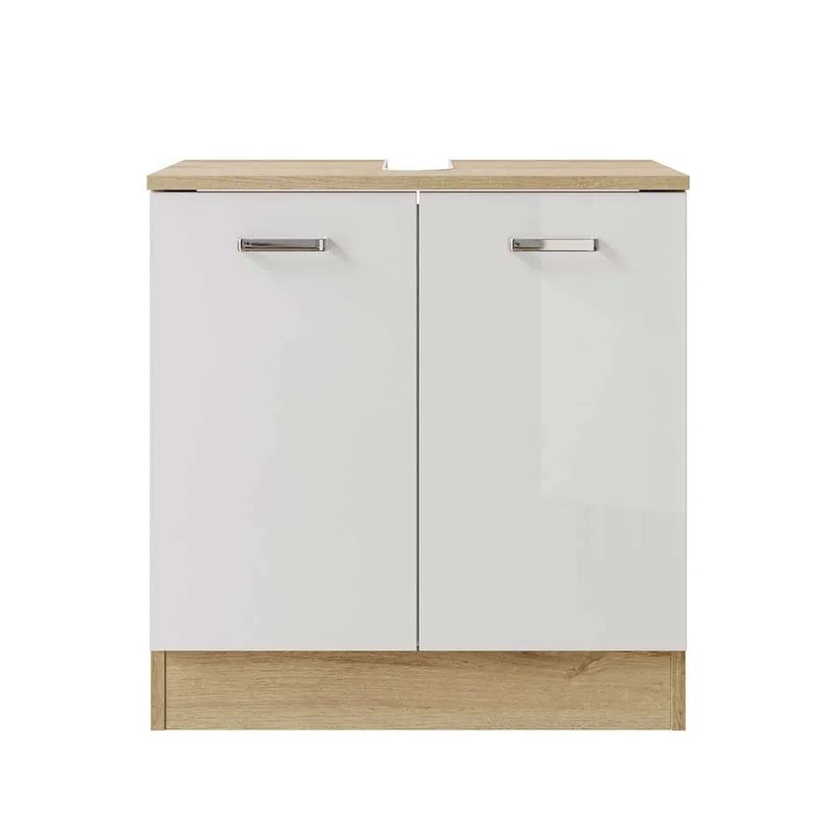 Wohnen Waschbeckenunterschrank mit Sockelgestell - Highlamp