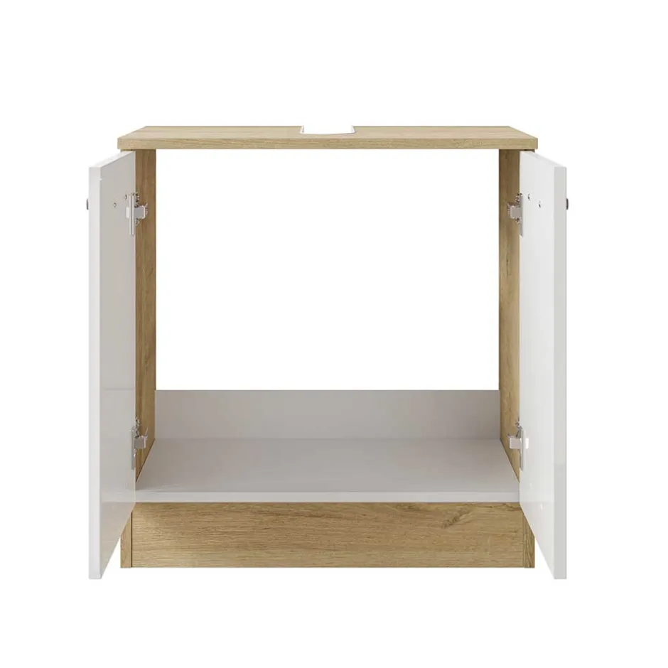 Wohnen Waschbeckenunterschrank mit Sockelgestell - Highlamp