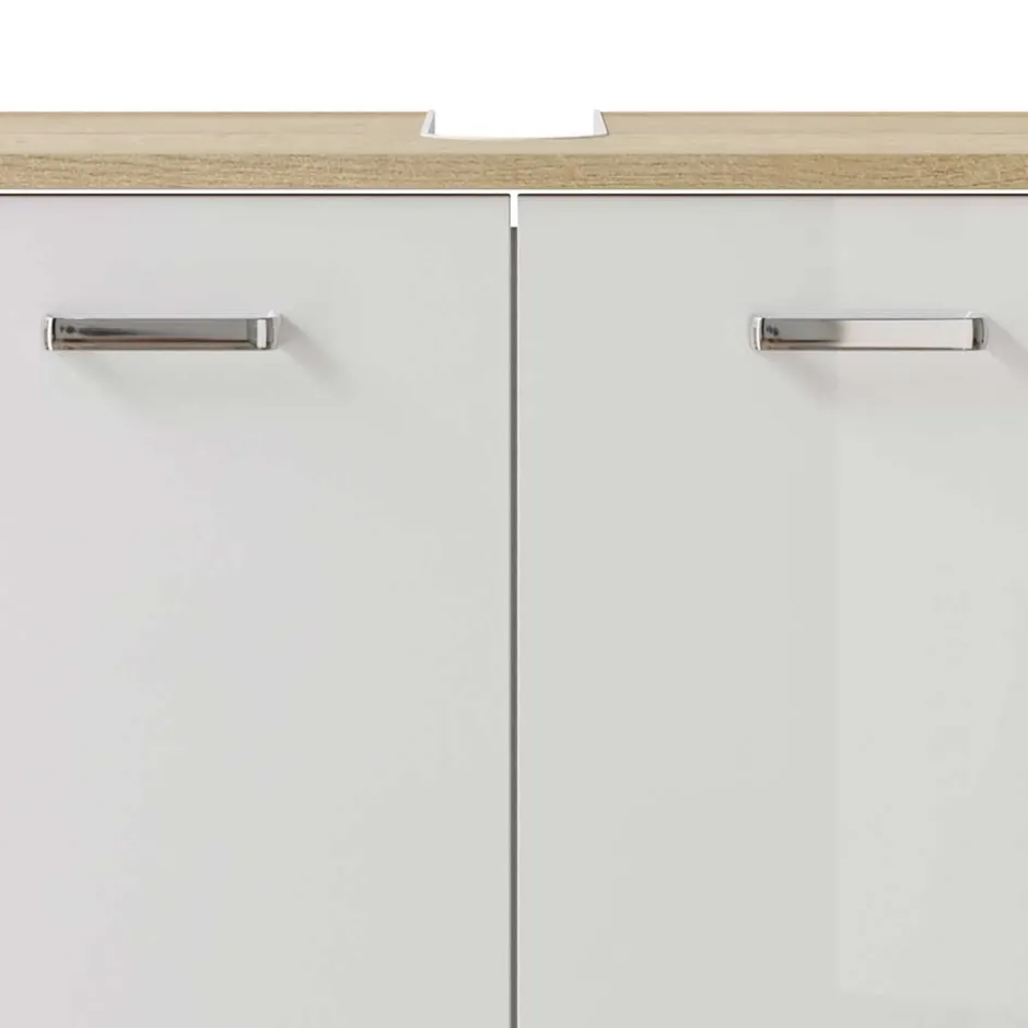 Wohnen Waschbeckenunterschrank mit Sockelgestell - Highlamp