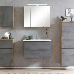 Wohnen Waschbeckenunterschrank mit 80 cm Breite - Mia