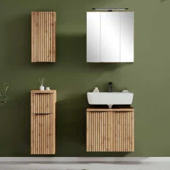 Wohnen Waschbeckenunterschrank mit zwei Türen - Crystoga