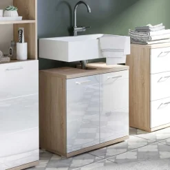 Waschbecken-Unterschrank 2-türig - Faneto^Wohnen New