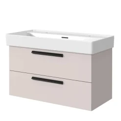 Wohnen Waschkommode für zwei Armaturen - Adendras