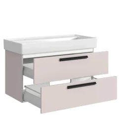 Wohnen Waschkommode für zwei Armaturen - Adendras