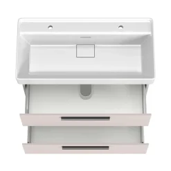 Wohnen Waschkommode für zwei Armaturen - Adendras