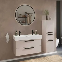 Wohnen Waschkommode für zwei Armaturen - Adendras