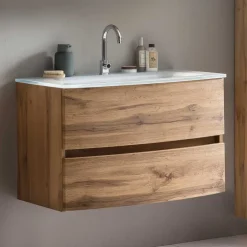 Wohnen Waschkommode mit Einlass-Waschbecken - Neuzera