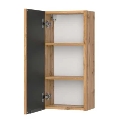 Waschkonsole & LED Spiegel & Hängeschrank - Crystoga I (dreiteilig)^Wohnen