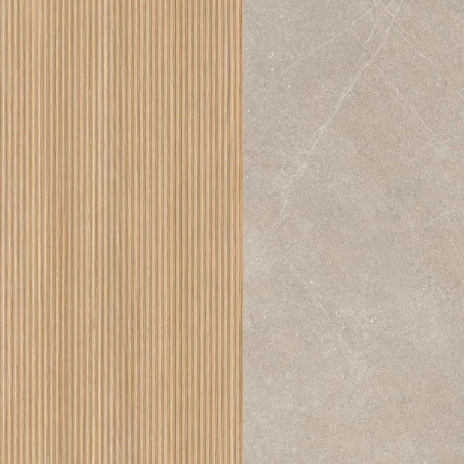 Wohnen Waschkonsole und Spiegelschrank Set - Vibulam (zweiteilig)