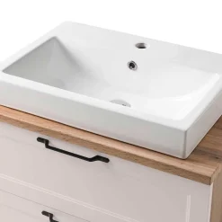 Waschkonsole und Spiegelschrank Set - Trioto (zweiteilig)^Wohnen Best