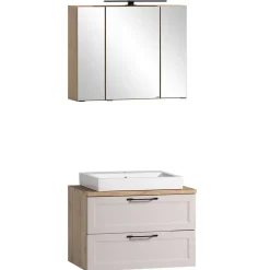 Waschkonsole und Spiegelschrank Set - Trioto (zweiteilig)^Wohnen Best