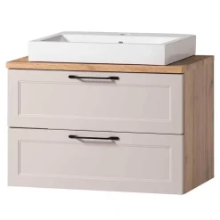 Waschkonsole und Spiegelschrank Set - Trioto (zweiteilig)^Wohnen Best