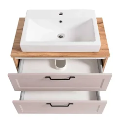 Waschkonsole und Spiegelschrank Set - Trioto (zweiteilig)^Wohnen Best