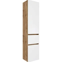 Wohnen Waschplatz & Hochschrank fürs Bad - Maklesa (dreiteilig)