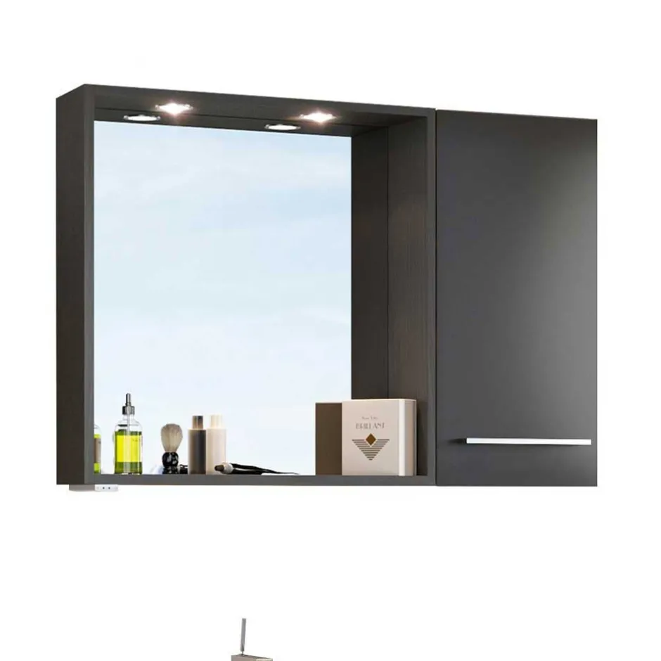 Waschplatz Ausstattung in Grau - Estregos (dreiteilig)^Wohnen Hot