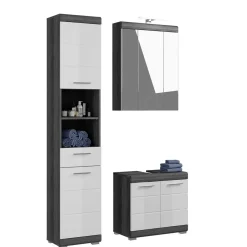 Waschplatz Einrichtung & Hochschrank - Nancys (dreiteilig)^Wohnen