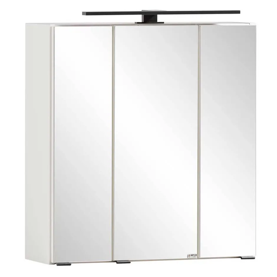 Waschplatz Einrichtung in Weiß mit Wildeiche - Gyatso (zweiteilig)^Wohnen Sale