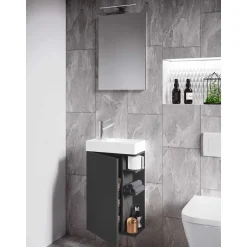 Waschplatz fürs Gäste-Bad Set - Fabio (zweiteilig)^Wohnen Discount