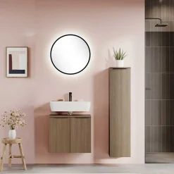 Waschplatz und Midischrank Set - Ucaida (dreiteilig)^Wohnen