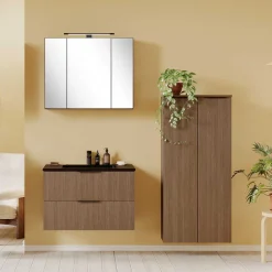 Wohnen Waschplatz und Stauraum fürs Bad - Ucaida (dreiteilig)