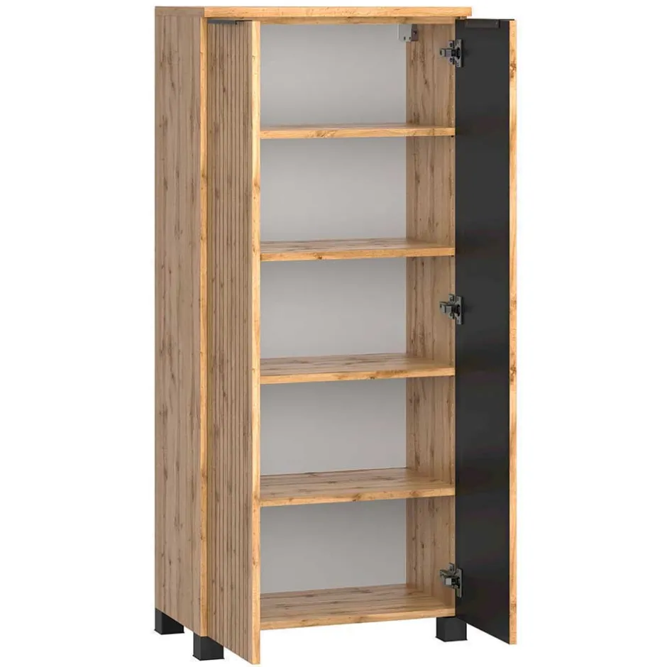 Waschtisch & LED Spiegel & Midischrank - Crystoga I (dreiteilig)^Wohnen Clearance