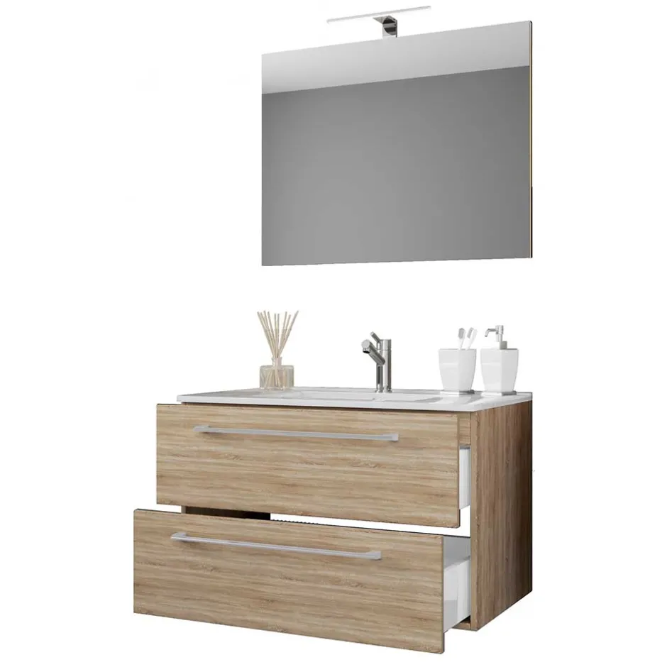 Waschtisch & Spiegel fürs Bad - Caleena (zweiteilig)^Wohnen Sale
