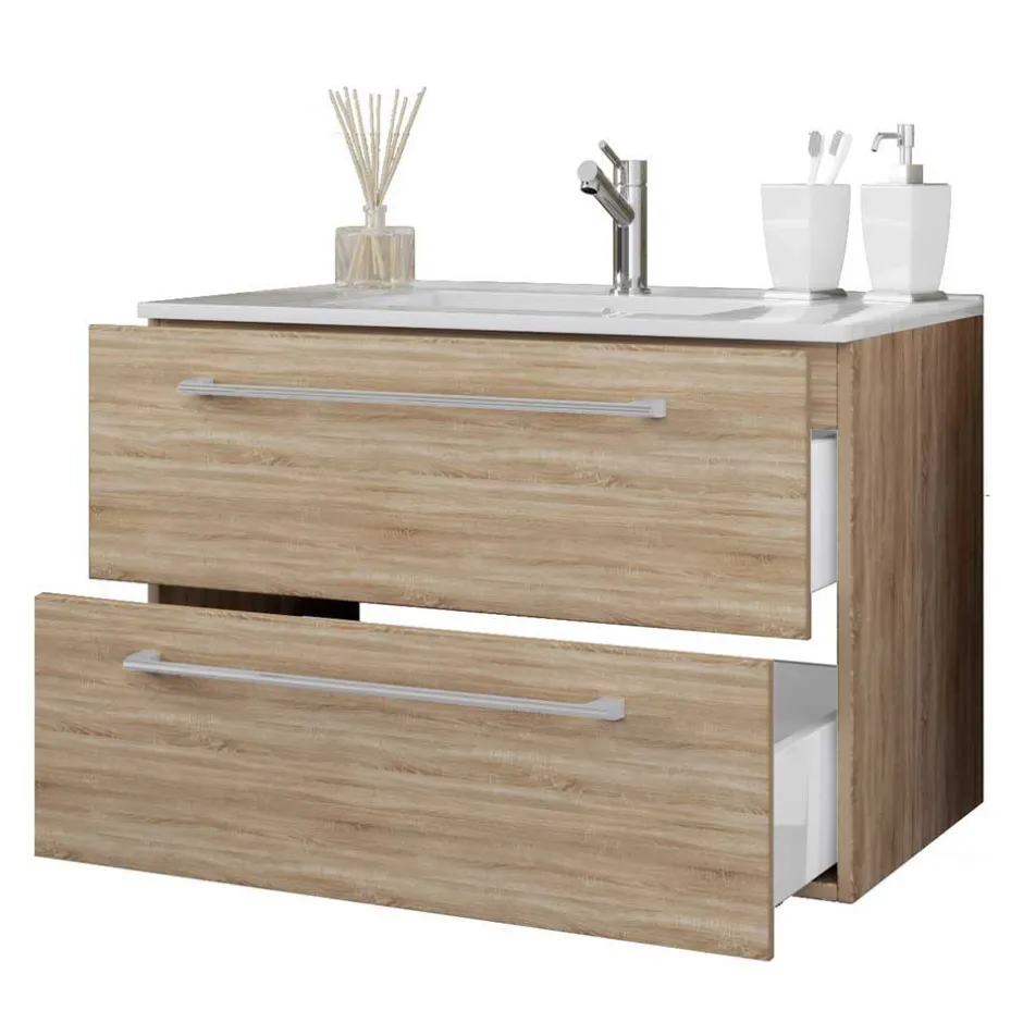 Waschtisch & Spiegel fürs Bad - Caleena (zweiteilig)^Wohnen Sale