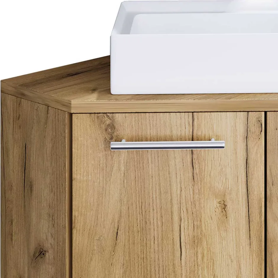 Wohnen Waschtisch für die Ecke mit Aufsatzbecken - Lili