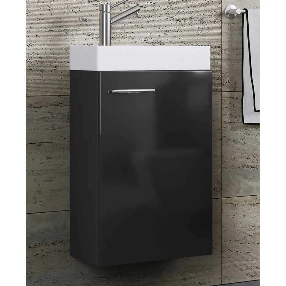 Wohnen Waschtisch für Wandmontage - kompakt 41x68x22 - Denima