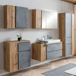 Waschtisch Kombination 105 cm breit - Mia (zweiteilig)^Wohnen Discount