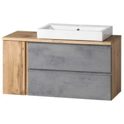 Waschtisch Kombination 105 cm breit - Mia (zweiteilig)^Wohnen Discount