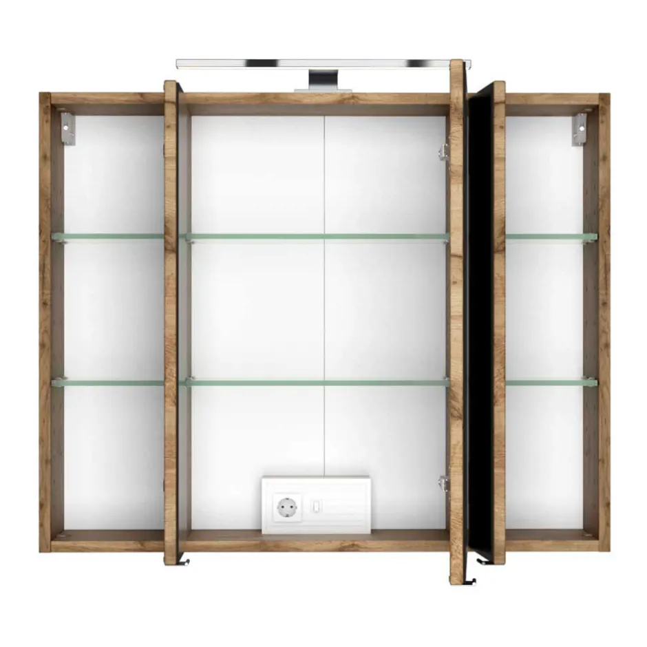 Waschtisch Möbel & Hochschrank Set - Vrendina (dreiteilig)^Wohnen Best