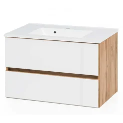 Waschtisch Möbel & Hochschrank Set - Vrendina (dreiteilig)^Wohnen Best