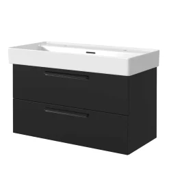 Waschtisch mit Becken für zwei Armaturen - Ostoro^Wohnen Best