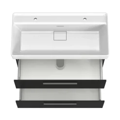 Waschtisch mit Becken für zwei Armaturen - Ostoro^Wohnen Best