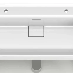 Waschtisch mit Becken für zwei Armaturen - Ostoro^Wohnen Best