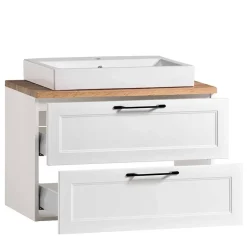 Wohnen Waschtisch mit Becken in Weiß - Gyatso