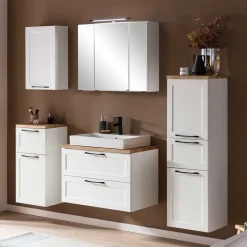 Wohnen Waschtisch mit Becken in Weiß - Gyatso