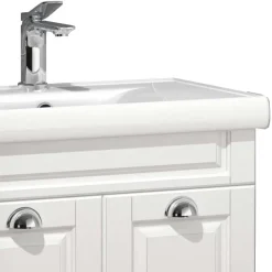 Wohnen Waschtisch mit Doppeltür und Becken - Akira