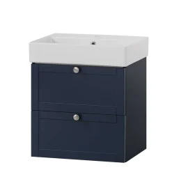 Wohnen Waschtischkonsole in Dunkelblau - Canyon